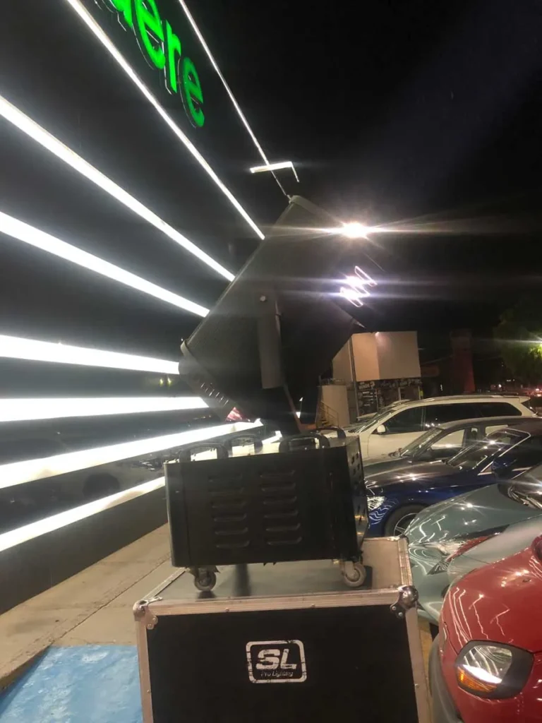 Sky Tracker iluminacion